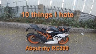 10 things I hate about my KTM RC390