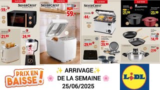 🌸 Lidl Arrivage de la Semaine 🌸 25 JUIN 2025 #CATALOGUE #cuisine 🌸 #loisircreatif #loisirs #lidl
