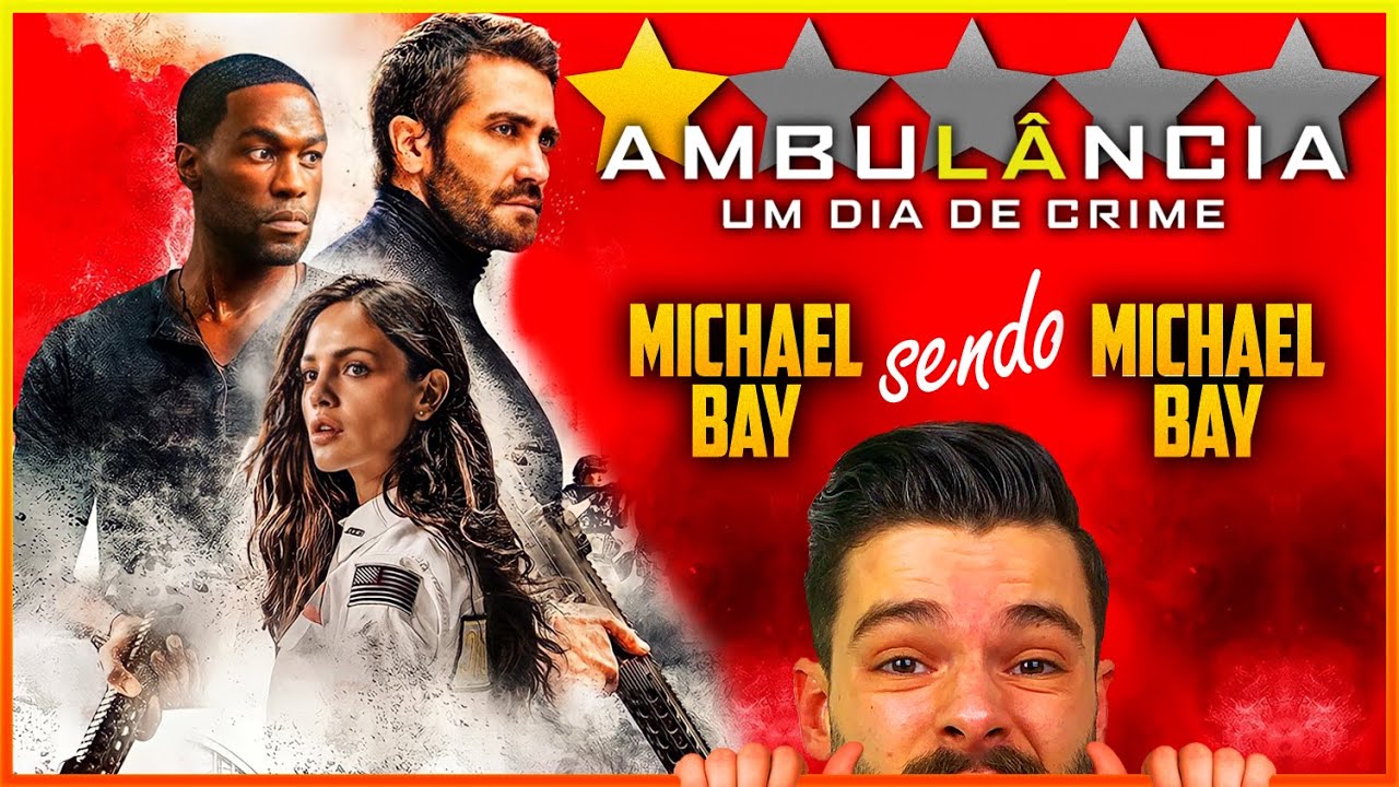 AMBULÂNCIA UM DIA DE CRIME é Michael Bay sendo Michael Bay | Ambulância  Filme 2022 Crítica - YouTube