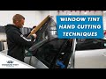 Professional Techniques on Hand Cutting Window Tint