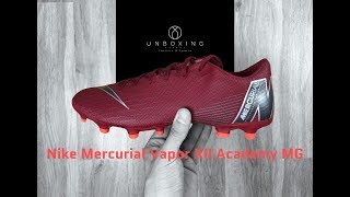Nike Mercurial Vapor XII Academy MG ‘rising fire pack’ | UNBOXING & ON FEET | football boots | 2018