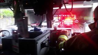 Responding to an automatic alarm in Stamford