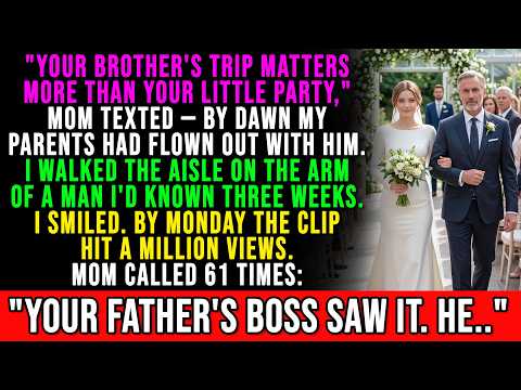 My Parents Called My Wedding "A Little Party"—Until My Father's Boss Recognized the Groom