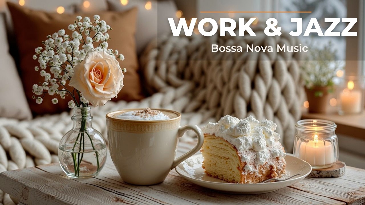 Элегантное Джаз-кафе | Расслабляющие мелодии для продуктивного зимнего дня