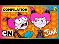 😈🩷 Jinx, a Total Baddie? 🩷😈 Villain Best Bits | Teen Titans Go! | Cartoon Network Asia