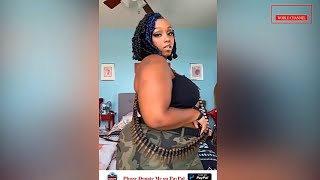 SSBBW lady Dancing | bbw girl | ssbbw big booty dance | cute big girl | ssbbw big booty