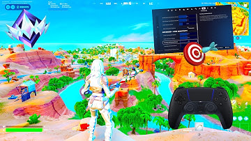 PS5 CHAPTER 6 UNREAL RANKED RELOAD GAMEPLAY + BEST SETTINGS FOR AIMBOT & PEICE 🧩🎯 | 4K 120FPS