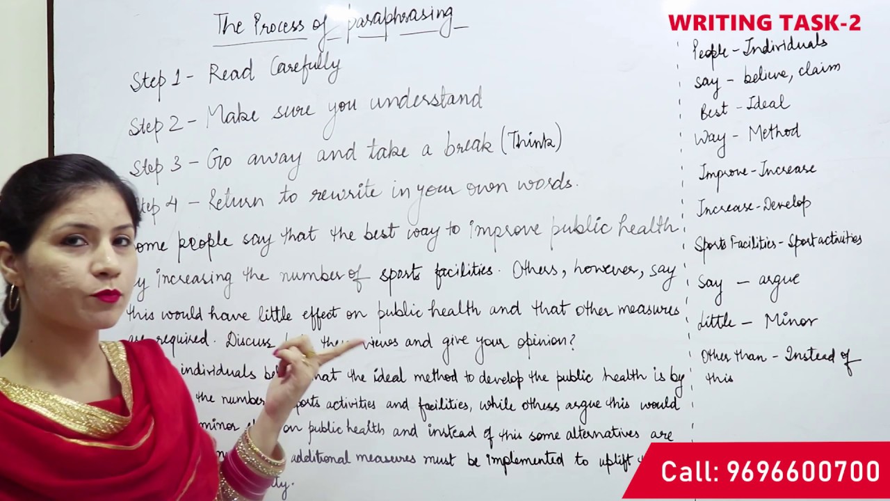 IELTS Paraphrasing In Essay Writing Task 2 YouTube IELTS Paraphrasing In Essay Writing Task 2 YouTube