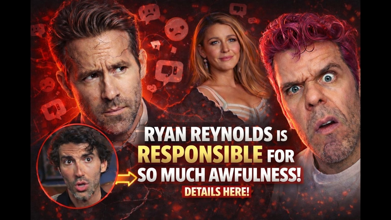 Раскрыта коварская тактика Райана Рейнольдса! Джастин Балдони говорит: