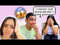 FORGOT OUR ANNIVERSARY PRANK ON GIRLFRIEND!! **she cried**