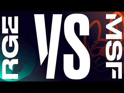 RGE vs. MSF - Week 1 Day 1 | LEC Spring Split | Rogue vs. Misfits Gaming (2020)