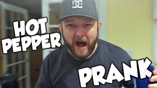 Carolina Reaper Pepper Prank!