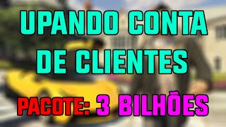 GTA V ONLINE UPANDO CONTA DE CLIENTES 34 (PACOTE- 3 BILHÔES - UPS SOMENTE PARA PC 1.57)