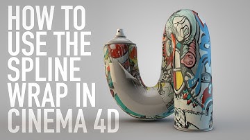 HOW TO USE THE SPLINE WRAP IN CINEMA 4D | QUICK TIP
