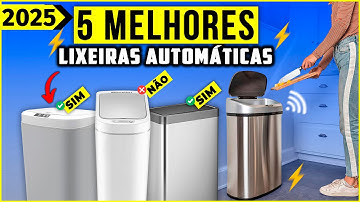 As 5 Melhores Lixeira Automatica Em 2025! // Tem Boa e Barata, 7 Litros, 50 Litros e Outras.