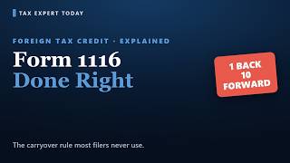 Form 1116 Explained: Foreign Tax Credit Rules and Traps (2026)