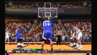 College Hoops 2K8 PS2 - Steph Curry vs Derrick Rose