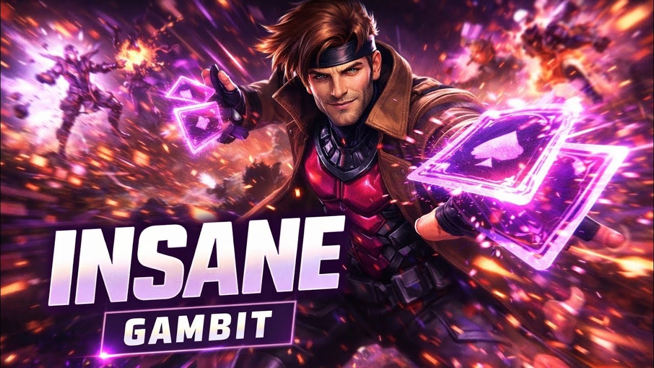 THIS MATCH WAS INSANE 🃏 | Gambit Gameplay | Marvel Rivals