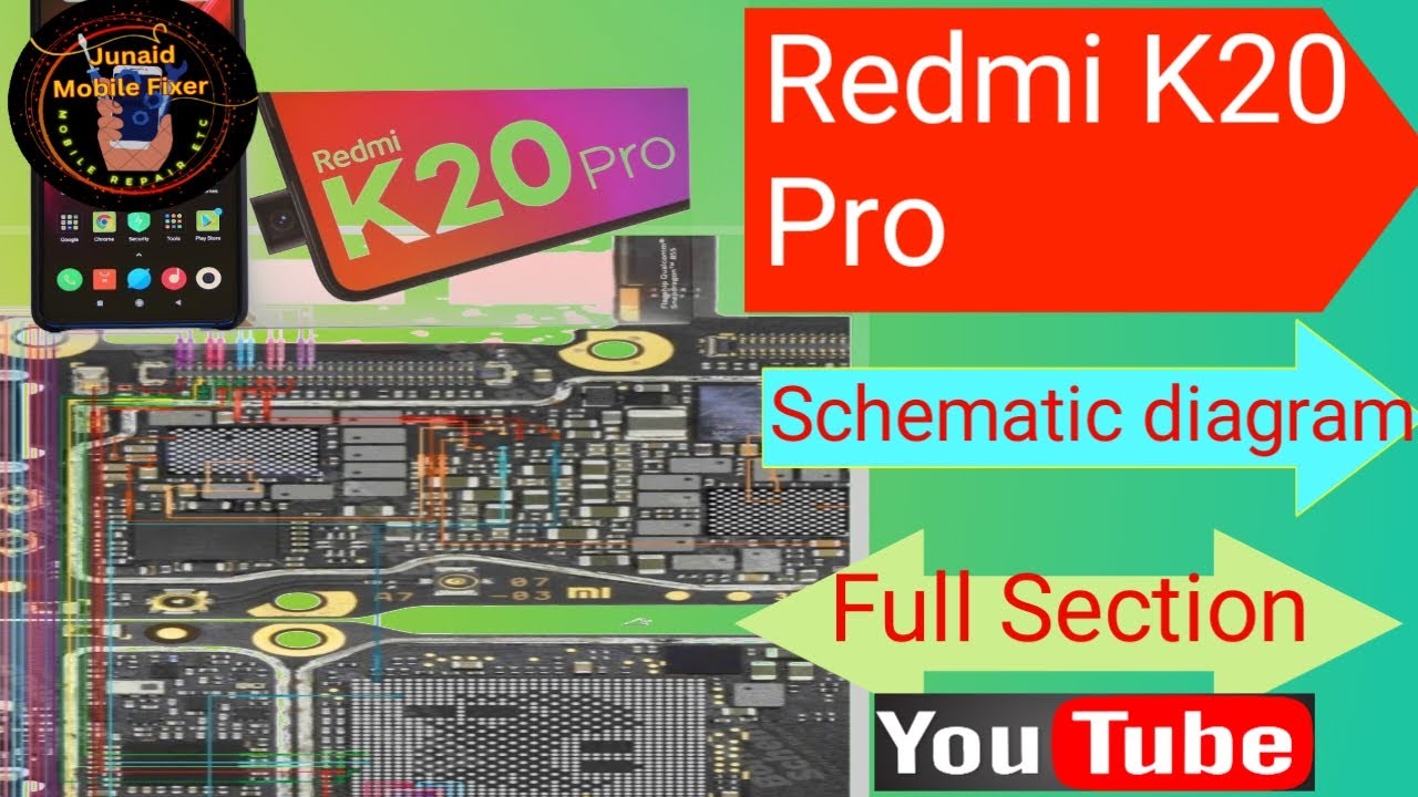 Xiaomi Redmi K20 Pro schematic diagram Redmi k20 Borneo schematic