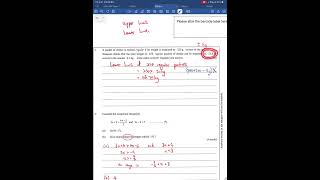 2026 DSE Math Revision - Error in measurement (Level 2+)