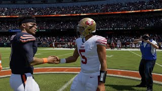 Madden 23 Bears vs 49ers (Slider Set Gameplay Showcase)