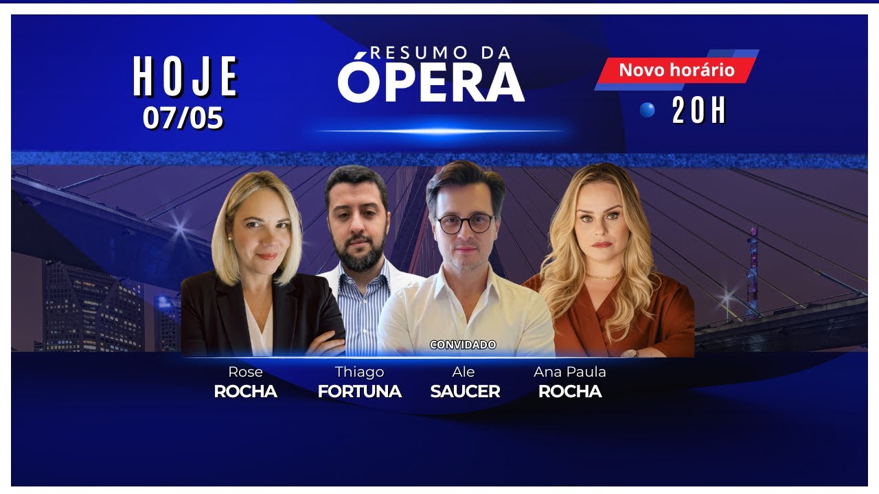 ALE SAUCER, THIAGO FORTUNA, ANA PAULA ROCHA E ROSE ROCHA - 07/05/2026