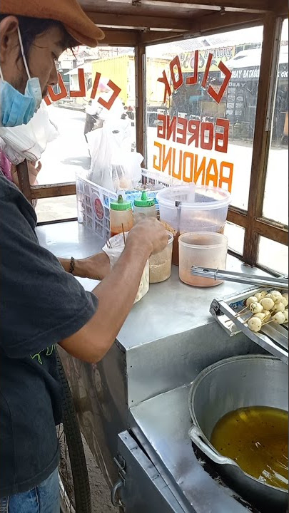 Cilok Goreng Jajanan Pinggir Jalan Kota Subang #jajananpasar #jajanankekinian #jajananviral #shorts