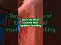 Watch a snippet of a typical day on site installing insulation | EWI