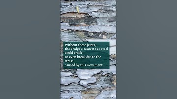 Expansion joint in bridges