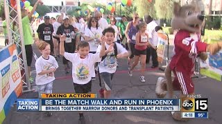 Hundreds lace up to help battle blood cancers