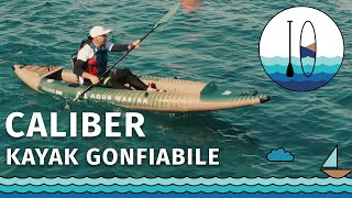 [PAGAIATE.IT] Kayak gonfiabile AQUA MARINA CALIBER per la pesca