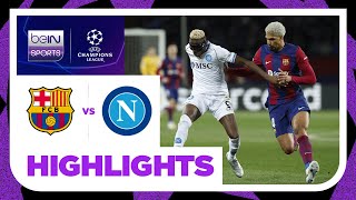Barcelona v Napoli | Champions League 23\/24 | Match Highlights