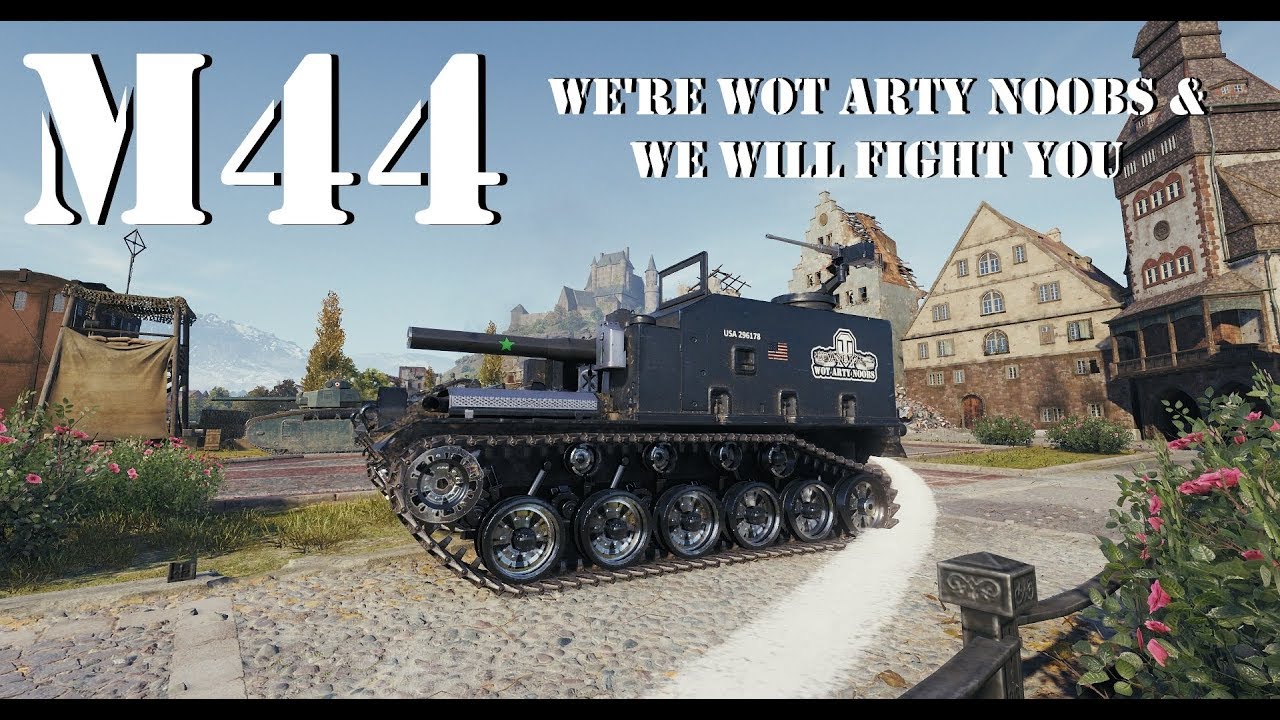 world of tanks news M44 - We're WOT Arty Noobs & We'll Fight You