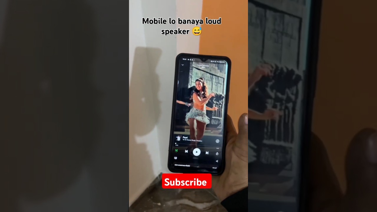 Mobile loud speaker 🤣🤣 
