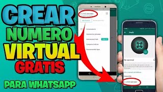 Como CREAR un NÚMERO VIRTUAL para WhatsApp 100% GRATIS || Método ACTUALIZADO 2025 screenshot 4