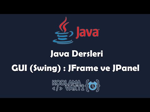 Video: Neden Java'da Swing kullanıyoruz?