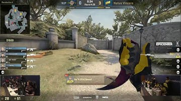 EPICENTER NiP vs Natus Vincere map2 overpass [RU] 19.10.2016
