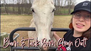 Farm Work, Cleaning Out The Tack Room