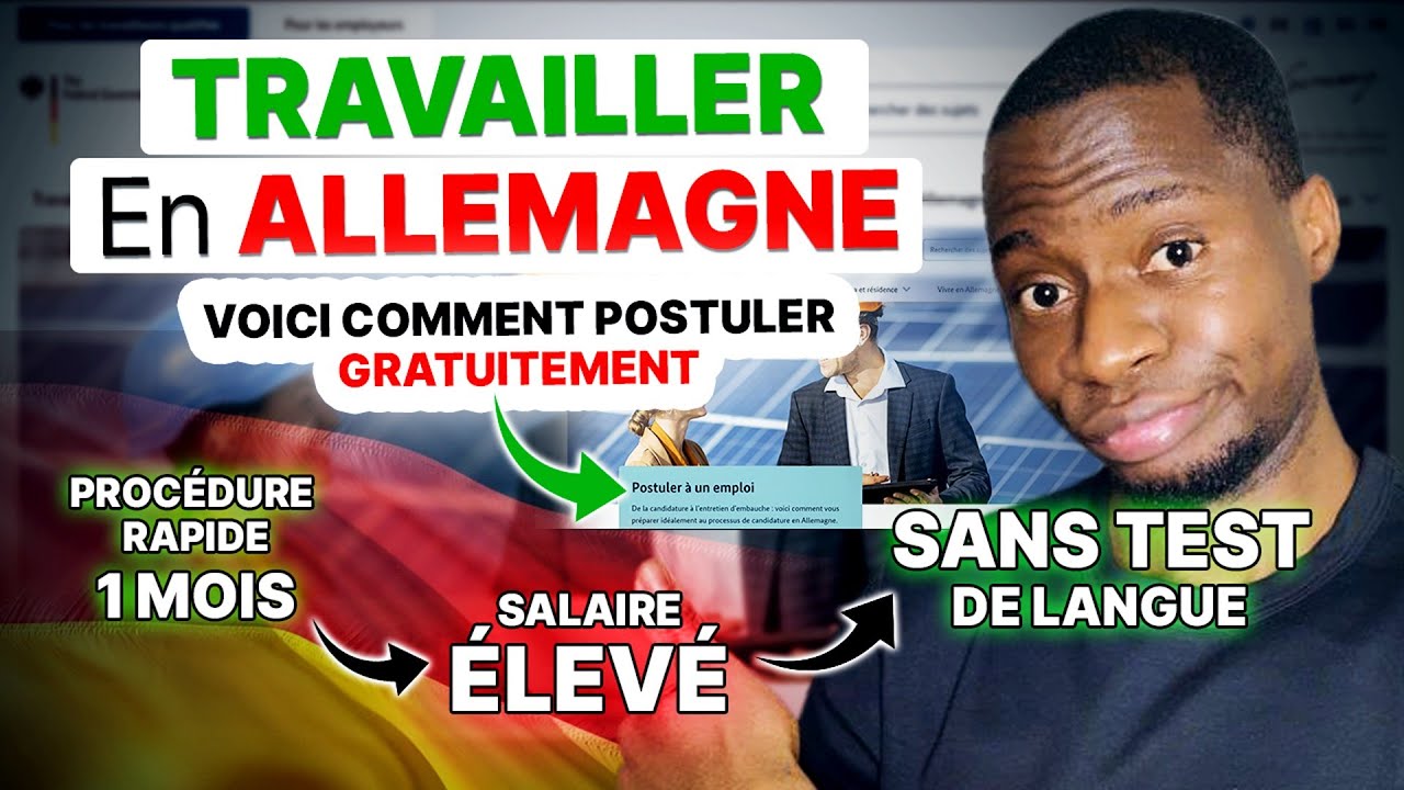URGENT🚨:Sans Test De langue, Allemagne🇩🇪 Recherche Plus De 716.993 Travailleurs Étrangers