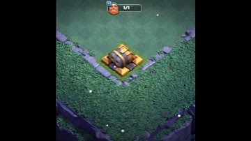 UPGRADING DOUBLE CANNON FROM LEVEL-1 TO MAX #shorts #clashofclans