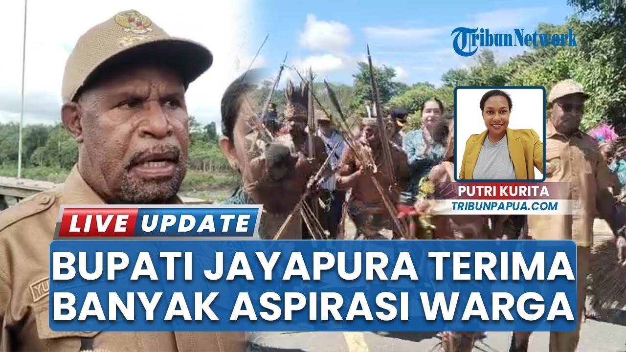 Kunker Bupati Yunus Wonda, Warga Muara Nawa Jayapura Minta Rumah, Sekolah & Pemekaran Kampung