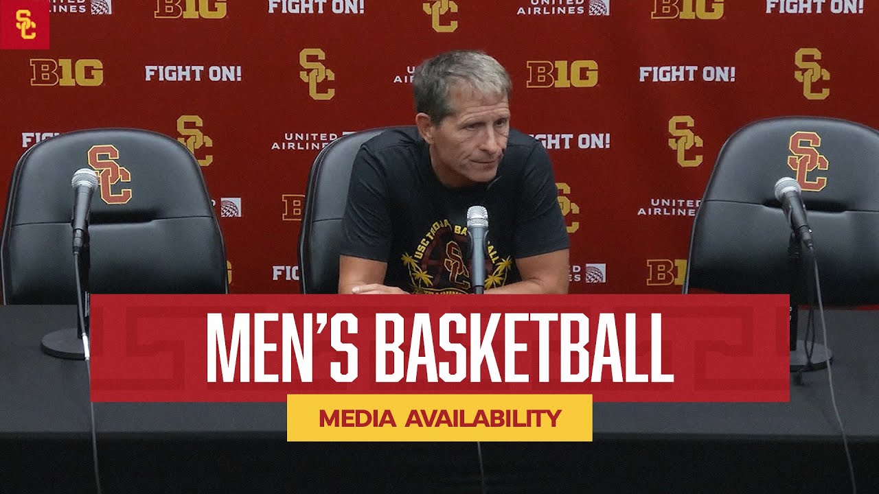 USC MBB: USC HC Eric Musselman, Gabe Dynes, Jordan Marsh and Terrance Williams II | Sept. 3, 2025
