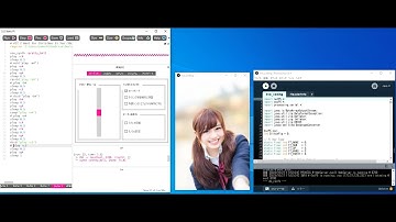 Glitch Art based on Musical Live Coding demo 1