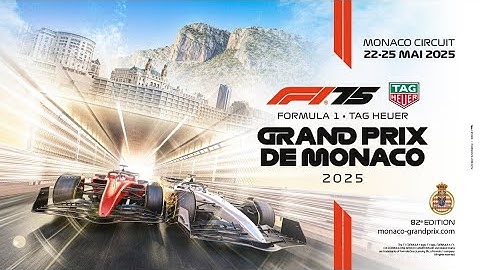 F1, 2025 Monaco Grand Prix Opening Sequence & Starting Grid | F1 TV | RACE