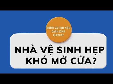Video Nhà vệ sinh của bạn hẹp khó mở cửa thì có thể tham... - youtube