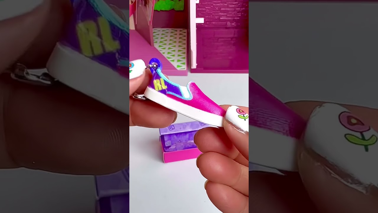 Unboxing miniature shoes for barbie dolls 👠 👡Real little Mini shoes | ASMR satisfying toy video