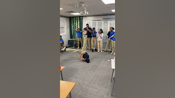 Teacher puts boy out of class after caught break dancing #shorts