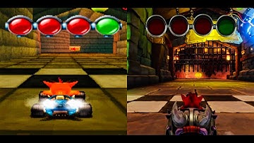Crash Team Racing (PS One) | CRT Nitro Fueled (PS4) | CTR | Cortex Castle | Crash Bandicoot Series