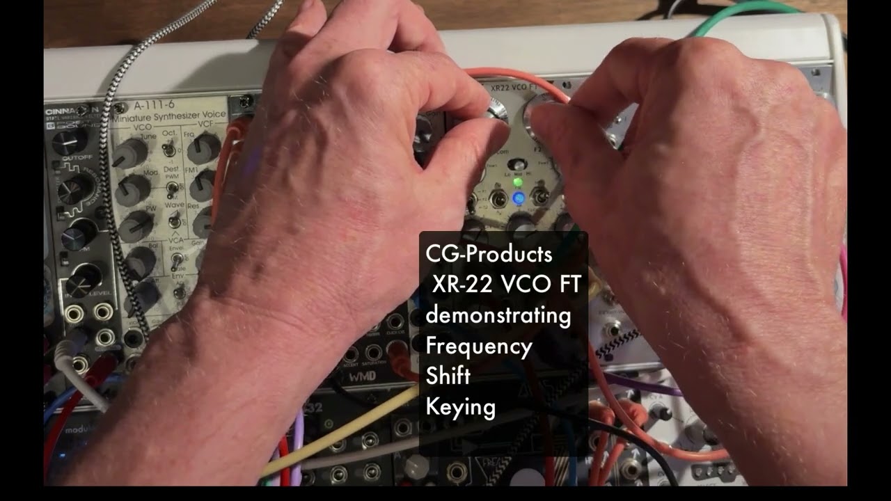 CG-Products XR 22VCO, Delay 1022, Peak + Hold, sound.report