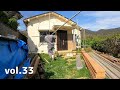 DIY『1円で買った家』 vol.33 単管で足場を組む x 柱と土台マシマシ 1 Cent House